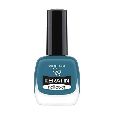 Golden Rose Keratin Nail Polish - Long Lasting Nail Color Enriched with Keratin