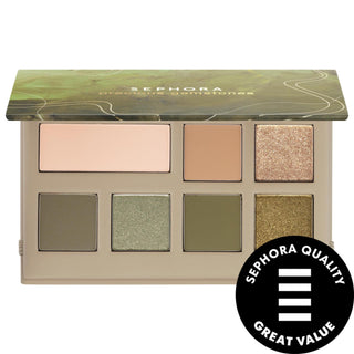 Precious Gemstones Mid-Size Eyeshadow Palette - 4 Gemstone-Inspired Shades with Built-in Mirror Precious Gemstones Eyeshadow Palette - 4 Gemstone Shades eyeshadow palette, gemstone-inspired makeup, portable makeup palette, compact eyeshadow, makeup for eyes, makeup essentials, cosmetic palette, eyeshadow collection, gemstone beauty, makeup on-the-go, eyeshadow for everyday, makeup for special occasions