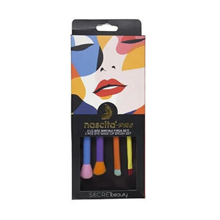 Nascita Makeup Brush Set - 4 Piece Eye Makeup Brushes with Synthetic Bristles for Precise Application Nascita 4-Piece Makeup Brush Set for Eye Makeup Makeup Brush Set, Eye Makeup Brushes, Synthetic Makeup Brushes, 4-piece Makeup Brush Set, Beauty Tools, Makeup Essentials, Beauty Products, Cosmetic Brushes, Eye Makeup, Makeup Techniques