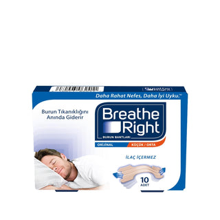 Breathe Right Klasik Nasal Strips - 10 Count - Improve Nasal Breathing & Congestion Relief Breathe Right Nasal Strips - Improve Breathing & Sleep Breathe Right nasal strips, nasal congestion relief, breathing aids, nasal strips for sleep, Breathe Right Klasik, nasal strips, congestion relief, sleep aid, athletic performance, breathing improvement, adhesive nasal strips