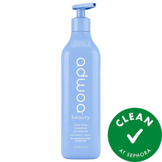 Blue Tansy Reparative Conditioner - Vegan, Gluten-Free, Cruelty-Free Hair Repair for Damaged, Color-Treated Hair Blue Tansy Conditioner - Vegan Hair Repair reparative conditioner, vegan hair care, gluten-free hair products, cruelty-free hair care, natural hair repair, hair repair, damaged hair, color-treated hair, wavy hair, curly hair, coily hair, nourishing hair care, eco-friendly hair products