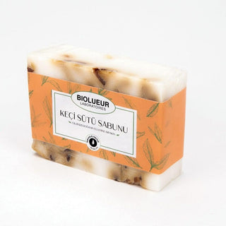 Biolueur Goat's Milk Soap - Natural Skincare for All Skin Types, Paraben Free, 150g Biolueur Goat's Milk Soap - Natural & Paraben Free Skincare Goat's Milk Soap, Natural Skincare, Paraben Free, SLS Free, SLES Free, Hypoallergenic Soap, Vitamin Enriched Soap, Skincare for Sensitive Skin, Chemical Free Skincare, Biolueur