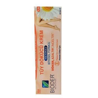 Bioder Hair Removal Cream for Sensitive Skin - 1.35 fl oz, Gentle & Effective Depilatory Cream Bioder Hair Removal Cream - Gentle & Effective hair removal cream, sensitive skin hair removal, plant-based hair removal, hair reducing cream, depilatory cream, painless hair removal, gentle hair removal, moisturizing hair removal cream, effective hair removal, smooth skin, hair-free skin, beauty, personal care