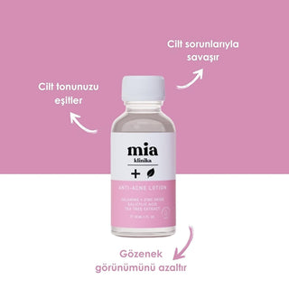 Mia Klinika Acne Treatment Lotion: Fast-Acting Blemish Remover for a Smoother, Brighter Complexion - 30ml Mia Klinika Acne Lotion: Blemish Remover for Clear Skin acne treatment lotion, skin blemish remover, pore cleansing lotion, blemish clearing treatment, skin smoothing lotion, acne spot treatment, skin brightening lotion, pimple drying lotion, 30ml acne lotion, fast acting acne treatment, acne treatment, blemish remover, pore cleansing, blemish clearing, skin smoothing, acne spot, skin brightening, pimpl