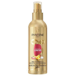 Pantene Infinite Lengths Hair Spray - Biotin & Niacinamide Enriched, Strengthens Dry & Damaged Hair, 6.76 fl oz Pantene Infinite Lengths Hair Spray - Strengthens Dry Hair Pantene hair spray, Infinite Lengths hair care, Biotin hair strengthening spray, Niacinamide hair treatment, Daily hair care for dry and damaged hair, Hair strengthening products, Non-greasy hair spray, Biotin enriched hair care, Niacinamide hair benefits, Hair care for dry hair, Hair care for damaged hair, Pantene Pro-V