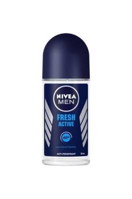 Nivea Men Fresh Active Deodorant Roll-On for Men - Long Lasting Freshness & Hygiene 50ml Nivea Men Fresh Active Deodorant Roll-On - Long Lasting Freshness Nivea Men Fresh Active, Deodorant Roll-On for Men, Long-lasting Deodorant, Men's Grooming, Freshness and Hygiene, Roll-On Deodorant, Men's Deodorant, Grooming Essentials, Personal Care, Nivea Men, Fresh Active, 50ml Deodorant