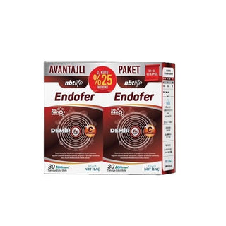 NBTLife Endofer Iron Supplement 30 Capsules 2-Pack