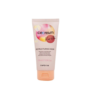 Inebrya Ice Cream Keratin Hair Mask 100ml - Nourishing & Repairing Treatment for Damaged Hair Inebrya Keratin Hair Mask - Repair & Nourish Damaged Hair Keratin hair mask, Hair repair treatment, Inebrya Ice Cream, Restructuring hair mask, Nourishing hair care, Damaged hair repair, Hair care routine, Keratin treatment, Hair nourishment, Hair restructuring, Hair repair mask