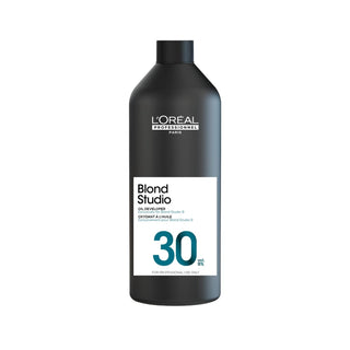 L'Oreal Professionnel Paris Blond Studio Oil Developer 30 Volume - 1000ml Professional Hair Color Developer for Salon Use L'Oreal Blond Studio 30 Vol Developer - 1000ml L'Oreal Professionnel Paris, Blond Studio, Hair Developer, 30 Volume, 1000 ml, Professional Hair Color, Salon Use, Hair Lightening, Hair Coloring, Oil-Infused Formula