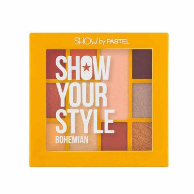 Pastel Show Your Style Eyeshadow Set - No:461 Bohemian - Natural Earth Tone Palette - Matte, Shimmer, Pigmented - Long L