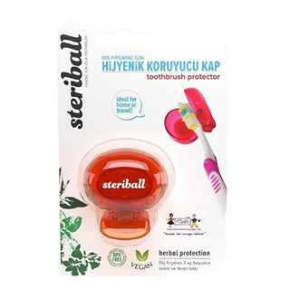 Steriball Hygienic Toothbrush Cover for Adults - Keep Your Toothbrush Clean & Fresh - Travel Toothbrush Case Steriball Toothbrush Cover - Hygienic Protection for Adults Toothbrush cover, Hygienic toothbrush protector, Toothbrush case, Travel toothbrush cover, Clean toothbrush, Sterile toothbrush cover, Adult toothbrush cover, toothbrush, toothbrush protector, toothbrush case, travel toothbrush, clean toothbrush, sterile toothbrush, adult toothbrush, oral hygiene, dental care, travel essential, hygiene produ