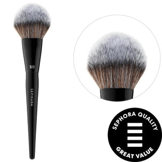 PRO Makeup Brush - Vegan Powder Brush for Precision Makeup Application with Sustainable Packaging PRO Vegan Powder Brush for Flawless Makeup makeup brush, powder brush, vegan makeup brush, sustainable makeup tools, precision makeup application, cruelty-free, eco-friendly, beauty tools, makeup essentials, vegan beauty products, sustainable beauty