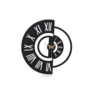 Muyika 41x41cm Metal Modern Silent Wall Clock - Large Indoor Decorative Timepiece for Home Muyika Metal Wall Clock - Modern Silent Timepiece wall clock, metal wall clock, silent wall clock, modern wall decor, large wall clock, indoor wall clock, home decor, modern clock, metal clock, silent clock, decorative wall clock, Muyika