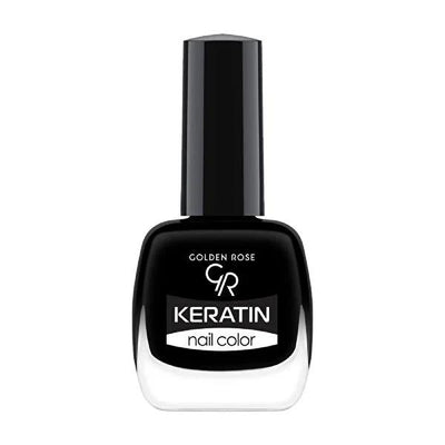 Golden Rose Keratin Nail Polish - Long Lasting Shiny Finish, Rich Color Options