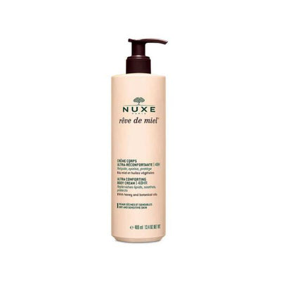 Nuxe Reve de Miel: 48Hr Ultra Comforting Honey Body Cream - Intense Hydration for Dry, Sensitive Skin - Shea Butter & Al