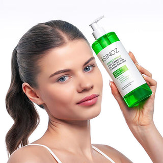 Sinoz Oily & Combination Skin Face Wash: Salicylic Acid Cleanser for Acne & Pore Cleansing - Oil & Sebum Control, Gentle & Hydrating (13.53 fl oz) Sinoz Oily Skin Face Wash: Acne & Pore Cleansing Salicylic Acid oily skin face wash, combination skin cleanser, acne face wash, salicylic acid cleanser, pore cleansing face wash, oil control face wash, tea tree oil face wash, facial cleanser for oily skin, sebum control cleanser, Sinoz face wash, face wash, facial cleanser, oily skin, combination skin, acne, blem