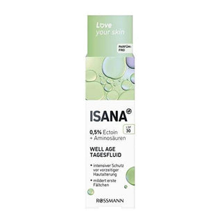 Isana Anti-Aging Serum with SPF30 - Vegan Niacinamide Serum for Wrinkle Reduction & Moisturizing Isana Anti-Aging Serum SPF30 - Vegan & Fragrance-Free anti-aging serum, SPF30 sunscreen, vegan skincare, niacinamide serum, fragrance-free skincare, moisturizing serum, sun protection, wrinkle reduction, skincare routine, vegan cosmetics, eco-friendly skincare, sensitive skin products