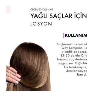 Cecemed Oily Hair Lotion - 2.54 fl oz Natural Scalp Care for Oily Hair, Anti-Dandruff Treatment Cecemed Oily Hair Lotion - Natural Scalp Care hair care lotion, oily hair treatment, scalp care, natural hair care, anti-dandruff, Cecemed, oily hair solution, scalp irritation relief, natural extracts, hair care routine, dandruff treatment, scalp health, hair lotion, natural scalp care