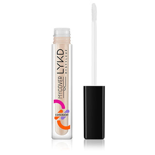 LYKD Liquid Concealer - Soft Nude, High Coverage for Flawless Makeup LYKD Soft Nude Liquid Concealer - High Coverage liquid concealer, high coverage concealer, soft nude concealer, under-eye concealer, makeup for sensitive skin, flawless makeup, natural looking concealer, conceal blemishes, dark circles solution, uneven skin tone correction