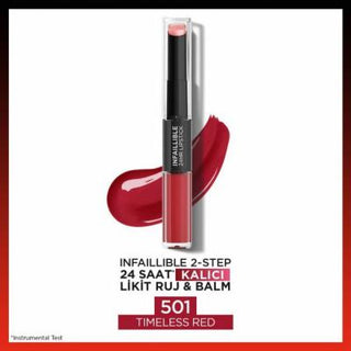 Loreal Paris Infaillible 2-in-1 Liquid Lipstick & Lip Balm - Long-Lasting 24 Hour Lip Color with Moisturizing Benefits Loreal Paris Infaillible 2-in-1 Lipstick & Balm - 24hr Lip Color long-lasting liquid lipstick, 2-in-1 lip product, Loreal Paris Infaillible, lipstick with lip balm, 24-hour lip color, moisturizing lipstick, dual-function lip care, makeup essentials, cosmetics, beauty products, lip care, durable lip color
