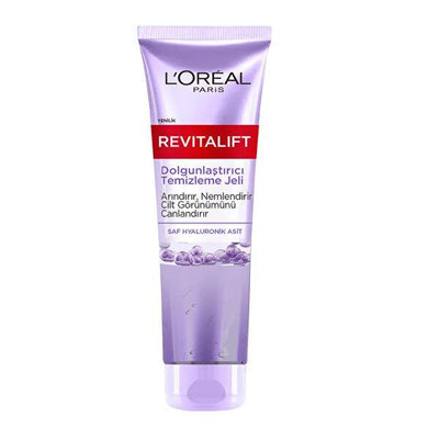 L'Oréal Paris L'OrŽal Paris Revitalift Hyaluronic Acid Facial Cleansing Gel - Anti-Aging Face Wash with Hydrating & Plum