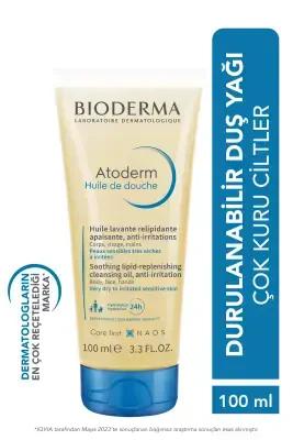Bioderma Atoderm Shower Oil - Gentle, Moisturizing Cleanser for Dry, Sensitive Skin - 3.38 fl oz Bioderma Atoderm Shower Oil - Gentle Moisturizer for Dry Skin Bioderma Atoderm Shower Oil, gentle shower oil for sensitive skin, moisturizing shower oil, atopic skin care, dry skin relief, skincare for babies, sensitive skin care, face and body wash, moisturizing cleanser, gentle cleanser, fragrance-free skincare, hypoallergenic skincare, dermatologically tested, skincare for dry skin, atopy relief, skin hydrati