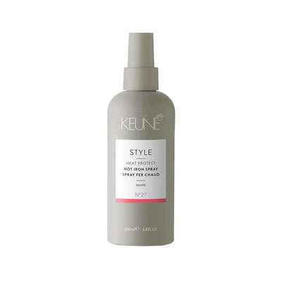 Keune Style Heat Protectant Spray for Hair: Hot Iron Defense, Thermal Protection - 6.76 fl oz