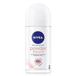 Nivea Women's Roll-on Deodorant Powder Touch - 48-Hour Protection, Sensitive Skin Friendly Nivea Women's Roll-on Deodorant - 48 Hour Protection Nivea Women's Deodorant, Roll-on Deodorant, Powder Touch Deodorant, 48-hour sweat protection, Sensitive skin deodorant, Dermatologically tested deodorant, Alcohol-free deodorant, Fragranced deodorant for women, Women's personal care, Long-lasting freshness, Gentle deodorant, Quick-drying deodorant, Soft underarm feel, Confidence in personal care