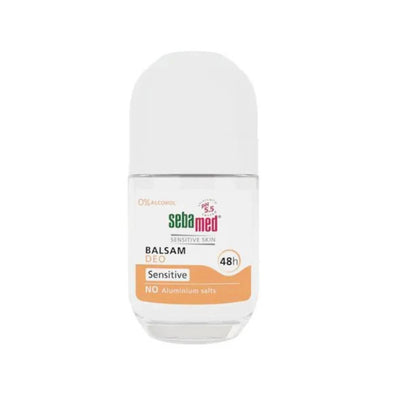 Sebamed Sensitive Skin Deodorant Roll-On - Aluminum-Free, Paraben-Free, pH Balanced for Gentle Underarm Care