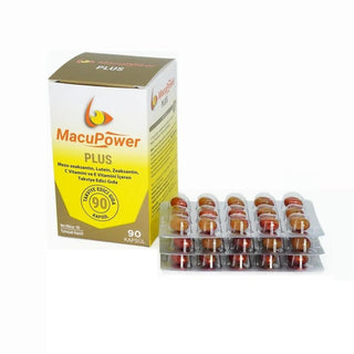 MacuPower - Premium Eye Health Supplement with Mezo-zeaksantin, AREDS-2 Formula | 90 Soft Capsules MacuPower Eye Health Supplement - AREDS-2 Formula with Mezo-zeaksantin Macular health supplement, AREDS-2 formula, Lutein and zeaxanthin supplement, Eye health dietary supplement, Mezo-zeaksantin, Dietary Supplement, Eye Health, Vision Support, Age-related Macular Degeneration, Soft Capsules, Vitamins C and E, Zinc, Copper, Antioxidant Supplement