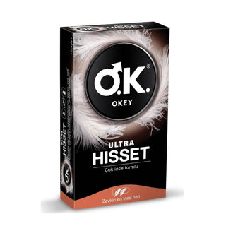 okey ultra hisset condoms packaging, okey ultra hisset condom close up Okey Ultra Hisset Condoms - Ultimate Sensation | 10 Pack Okey Ultra Hisset Condoms | 10 Pack okey, ultra-hisset, condoms, sexual-health, intimacy, adults, pleasure, ultra-thin, 10-pack, ai-generated