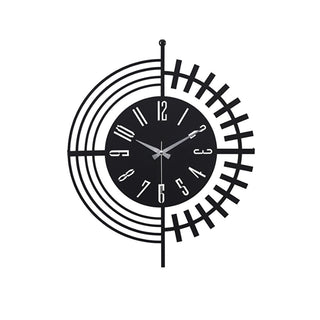 Muyika 41x41cm Metal Modern Wall Clock - Silent Sweep Mechanism, Modern Home Decor Muyika Metal Wall Clock - Modern Decor, Silent Operation Wall Clock, Metal Wall Clock, Silent Wall Clock, Modern Home Decor, Large Wall Clock, Decorative Clock, Home Accessories, Office Decor, Silent Sweep Mechanism, Metallic Clock, Modern Clock, Interior Design, Home Furnishing