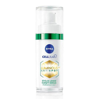 Nivea Anti-Acne Serum with Luminous630® Technology - Reduces Acne Scars, Smooths Complexion, 1.01 fl oz Nivea Anti-Acne Serum - Luminous630® for Acne Scars Anti-Acne Serum, Acne Scar Treatment, Luminous630®, Salicylic Acid, Hyaluronic Acid, Green Tea Extract, Acne Prone Skin, Oily Skin, Combination Skin, Skincare, Beauty, Dermatologically Tested, Non-Comedogenic