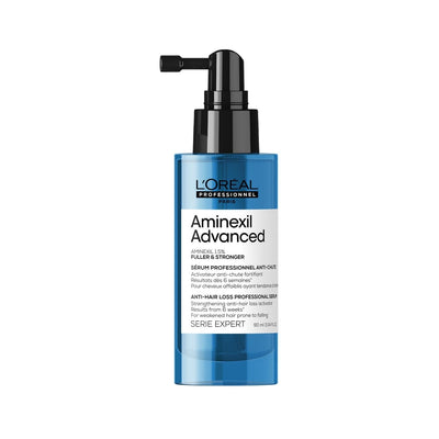 Loreal Professionnel Paris Aminexil Advanced Hair Strengthening Serum - Anti-Hair Loss Treatment for Thinning Hair, 3.04