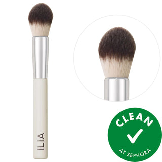 ILIA Precision Powder Brush - Vegan, Cruelty-Free Makeup Brush for Precise Powder Application - Sustainable Wood Handle, Synthetic Bristles ILIA Precision Powder Brush - Vegan & Cruelty-Free vegan makeup brush, cruelty-free beauty tools, sustainable cosmetics, precision powder brush, synthetic bristle makeup brush, makeup brushes, vegan beauty products, eco-friendly cosmetics, sustainable beauty tools, cruelty-free makeup, ILIA makeup brush, face brush, powder brush, vegan cosmetics, cruelty-free cosmetics,