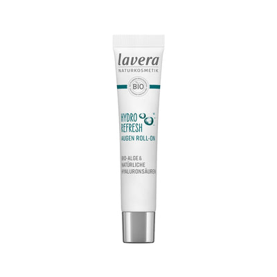 Lavera Hydro Refresh Eye Roll-On 15 ml - Natural Eye Care for Dark Circles & Puffiness