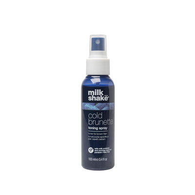 milk_shake Cold Brunette Toning Spray - 3.38 fl oz, Enhances Brunette Hair Color, Reduces Brassy Tones