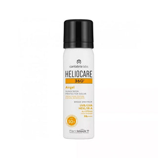 Heliocare 360 Airgel SPF 50+ Sunscreen Gel - High Protection for All Skin Types