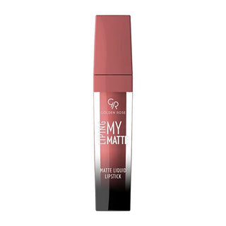Golden Rose Matte Lip Ink - Long-Lasting Liquid Lipstick for Vibrant Color Golden Rose Matte Lip Ink - Long Lasting Liquid Lipstick matte lip ink, long-lasting lipstick, liquid lipstick, non-drying lip color, intense lip shade, vibrant lip color, bold lip shade, comfortable lip wear, matte finish lipstick, lip color that lasts