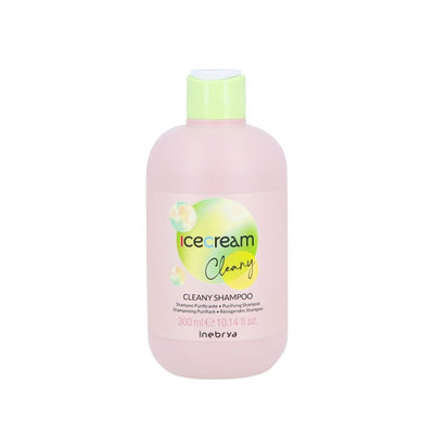 Inebrya Ice Cream Cleany Sensitive Scalp Shampoo - Gentle, Sulfate-Free, 10.14 fl oz
