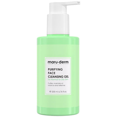 Maruderm Salicylic Acid Face Wash: Gentle Exfoliating Cleanser for Oily & Combination Skin - Pore Cleansing, SLES & Para