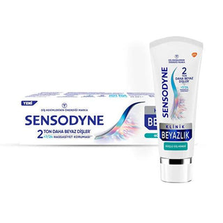 Sensodyne Sensitive Teeth Toothpaste - Clinically Proven Whitening & Sensitivity Relief - 2.54 fl oz Sensodyne Sensitive Teeth Toothpaste - Whitening & Sensitivity Relief sensitive teeth toothpaste, whitening toothpaste, Sensodyne, toothpaste for sensitive teeth, oral care for sensitive teeth, desensitizing toothpaste, teeth whitening, oral hygiene, dental care, sensitive teeth relief, tooth sensitivity, smile brightening, enamel strengthening