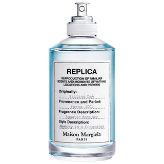 REPLICA Sailing Day Eau de Toilette - Fresh Aquatic Fragrance with Aquatic Accord & Iris REPLICA Sailing Day Eau de Toilette - Fresh Oceanic Scent Eau de Toilette, Fresh Aquatic Fragrance, Niche Perfume, REPLICA Fragrances, Aquatic Accord, Luxury Perfume, Unique Fragrance Packaging, Fragrance for Women, Perfume, Oceanic Scents, Sea Inspired Fragrances, Sophisticated Fragrances, Gift for Her, Fragrance Connoisseurs