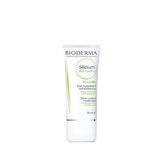 Bioderma Sebium Mat Control Anti-Shine Face Cream for Oily Skin - 30ml Mattifying Moisturizer Bioderma Sebium Mat Control Face Cream - Anti-Shine & Moisturizing Face Cream, Anti-shine face cream, Mattifying face cream, Bioderma Sebium Mat Control, Oily skin care, Acne prone skin care, Skincare for oily skin, Mattifying moisturizer, Non-comedogenic face cream, Anti-acne face cream, Sebium Mat Control, Bioderma skincare, Face moisturizer for oily skin