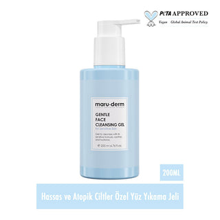 Maruderm Gentle Facial Cleanser for Sensitive & Atopic Skin - Sulfate-Free Face Wash, Soothes Eczema-Prone Skin, Natural, Fragrance-Free Maruderm: Gentle Face Wash for Sensitive Skin | Sulfate-Free sensitive skin face wash, atopic skin cleanser, sulfate-free face wash, gentle facial cleanser, fragrance-free face wash, natural face cleanser, face wash for eczema, Maruderm face wash, sensitive skin, atopic skin, eczema, dermatitis, face wash, facial cleanser, gentle cleanser, natural skincare, fragrance-free,