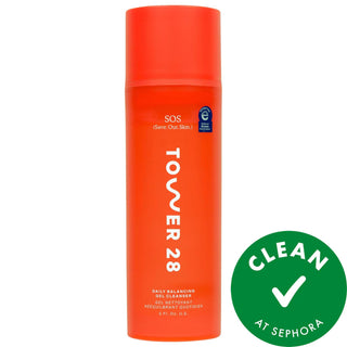 SOS Gentle Hydrating Gel Cleanser & Makeup Remover for Sensitive Skin | Fragrance-Free, Vegan, Eczema-Friendly with Aloe Vera & Electrolytes SOS Gentle Cleanser: Hydrating, Vegan, for Sensitive Skin gentle cleanser for sensitive skin, hydrating gel cleanser, makeup remover for sensitive skin, fragrance-free cleanser, vegan cleanser, eczema-friendly cleanser, redness relief cleanser, aloe vera cleanser, mineral electrolyte cleanser, dermatologist approved cleanser, sensitive skin cleanser, gentle face wash, 