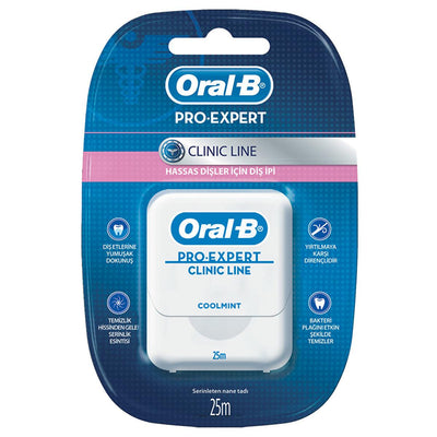 Oral-B Pro-Expert Clinic Line Dental Floss 25m - Mint Flavor
