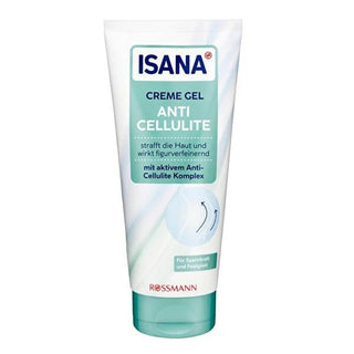 Isana Anti-Cellulite Cream Gel - Firming, Moisturizing & Smooths Orange Peel Skin - 6.76 fl oz Isana Anti-Cellulite Cream Gel - Firm & Smooth Skin anti-cellulite cream, cellulite reducing gel, skin firming cream, moisturizing body gel, caffeine skin care, anti-aging skin care, skin elasticity improvement, orange peel skin solution, firming cream, moisturizing gel, smooth skin, body care, skincare routine, beauty essentials