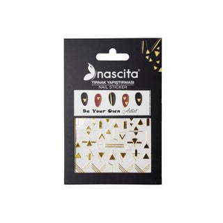 Nascita Triangle Nail Stickers - 08 - Unique Nail Art Designs for Easy Decoration Nascita Triangle Nail Stickers - Unique Nail Art nail stickers, triangle nail art, nail decoration, adhesive nail designs, DIY nail embellishments, nail art supplies, easy nail art, nail stickers for sale, nail decoration ideas, triangle nail stickers, Nascita nail products