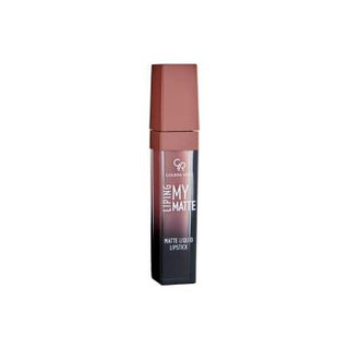 Golden Rose Matte Liquid Lipstick - Long Lasting, Comfortable, Intense Color Golden Rose Matte Liquid Lipstick - Long Lasting & Comfortable matte liquid lipstick, long-lasting lip color, comfortable lipstick, intense lip shade, Golden Rose lip products, lip care, makeup essentials, beauty products, cosmetics, durable lip color, vibrant lip shades